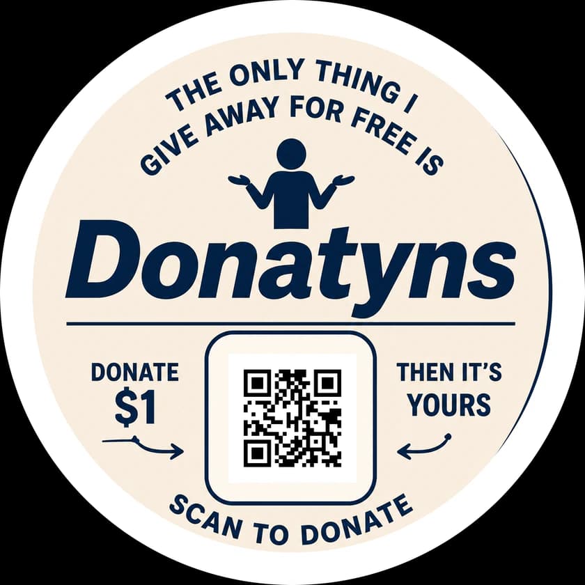 The only thing I give away